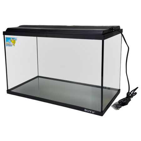 Аквариум Boyu FG-10 37 л с LED-лампой, черный