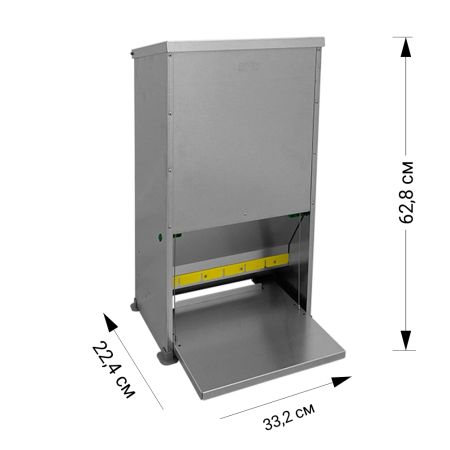 Кормушка педальная ALMA BASICA 21 кг для кур