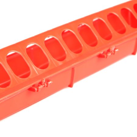 Кормушка-поилка лотковая 50 см пластик для цыплят