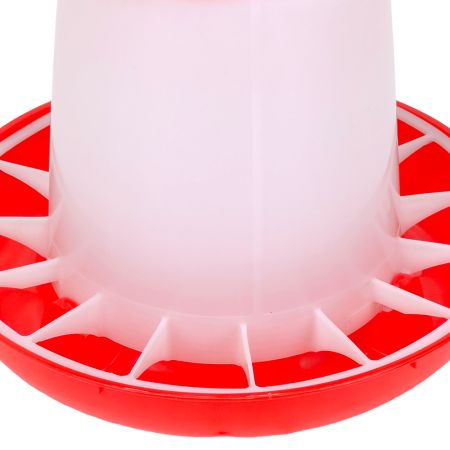 Кормушка бункерная 9 кг пластик с разделительной решеткой для кур, уток и другой домашней птицы