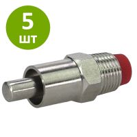 Поилка ниппельная для молодняка и откормочных свиней 1/2 наружная, комплект 5 шт. Поилка ниппельная для молодняка и откормочных свиней 1/2 наружная, комплект 5 шт.