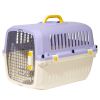 Переноска Transport 51.5x34.5x34 см для кошек и собак Pet Choice стандарт IATA, фиолетовая