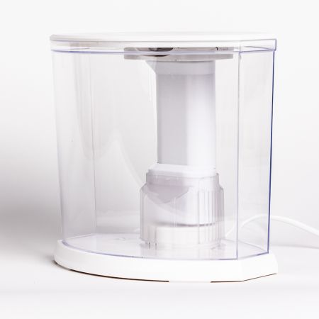 Аквариум Pawgether WF-1 панорамный 3,3 л, настольный с фильтром и светильником