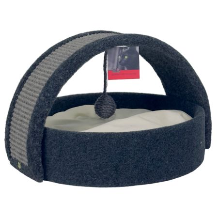 Когтеточка-лежак 40х42х30 см, графит