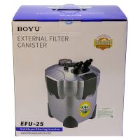 Фильтр внешний Boyu EFU-25 с УФ стерилизацией для аквариума 250-450 л канистровый 750 л/ч