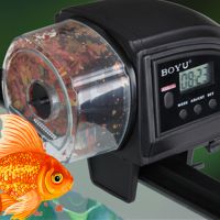 Автокормушка для рыб в аквариум Boyu ZW-66 с ЖК дисплеем и таймером
