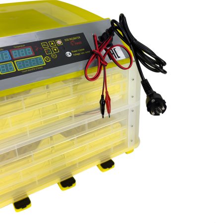 Инкубатор HHD 112 автоматический для яиц на 220В/12В от сети и аккумулятора на 112 яиц