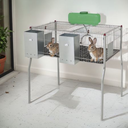 Клетка для кроликов "PENTA 2" 105 см двухсекционная