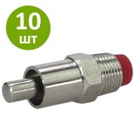 Поилка ниппельная для молодняка и откормочных свиней 1/2 наружная, комплект 10 шт. Поилка ниппельная для молодняка и откормочных свиней 1/2 наружная, комплект 10 шт.