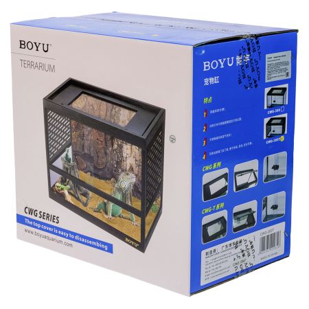 Террариум Boyu CWG-300T для рептилий и земноводных 358x218x337 мм