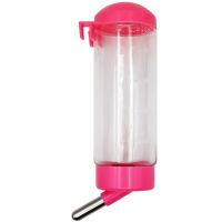 Поилка-шарик для кроликов, хомяков, грызунов, 500 мл, розовый