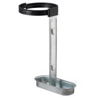 Поилка под бутылку оцинкованная сталь, пластиковое кольцо