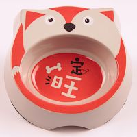 Миска для собак и кошек, 18x17.5x5 см, 270 мл, красный