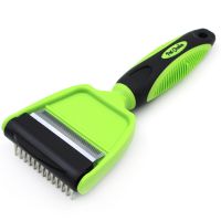 Расческа дешеддер Pet Choice 2 в 1 ширина 60 мм для ухода за шерстью собак и кошек