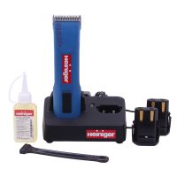 Машинка Heiniger Saphir для стрижки лошадей, КРС, собак и кошек с 2-я аккумуляторами и лезвием #10 1,5 мм