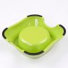 Миска для собак и кошек, 11x14.8x5 см, 150 мл, зеленый