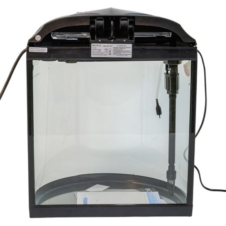 Аквариум Boyu BYG-26 полукруглый 26 л, с фильтром и освещением, черный