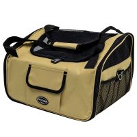 Сумка-переноска Petcomer для собак и кошек 41х34х30 см, бежевый