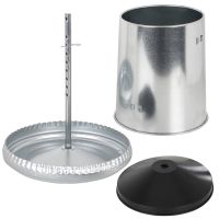 Кормушка бункерная 5 кг оцинкованная сталь