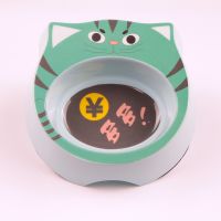 Миска для собак и кошек, 18x17.5x5 см, 270 мл, зеленый