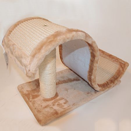 Когтеточка-волна 48х25х33 см, темно-бежевый