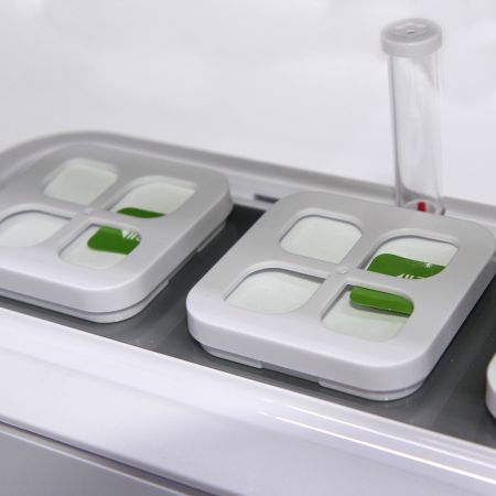 Гидропонная установка HobbyFarm Mini DQ6200-LA, домашний умный смарт сад, 3 ячейки, с фитолампой