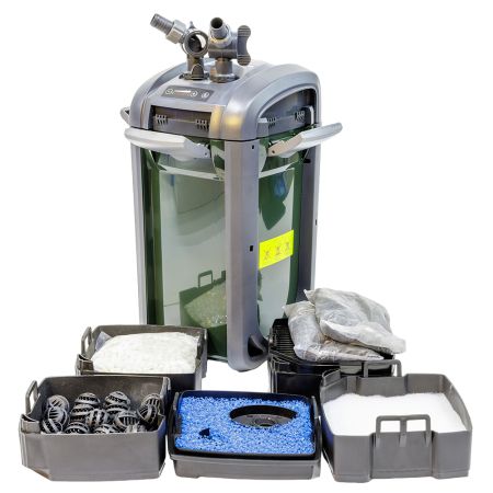 Фильтр внешний Boyu DGN-520 с УФ стерилизацией для аквариума 150-550 л с регулятором канистровый 1610 л/ч